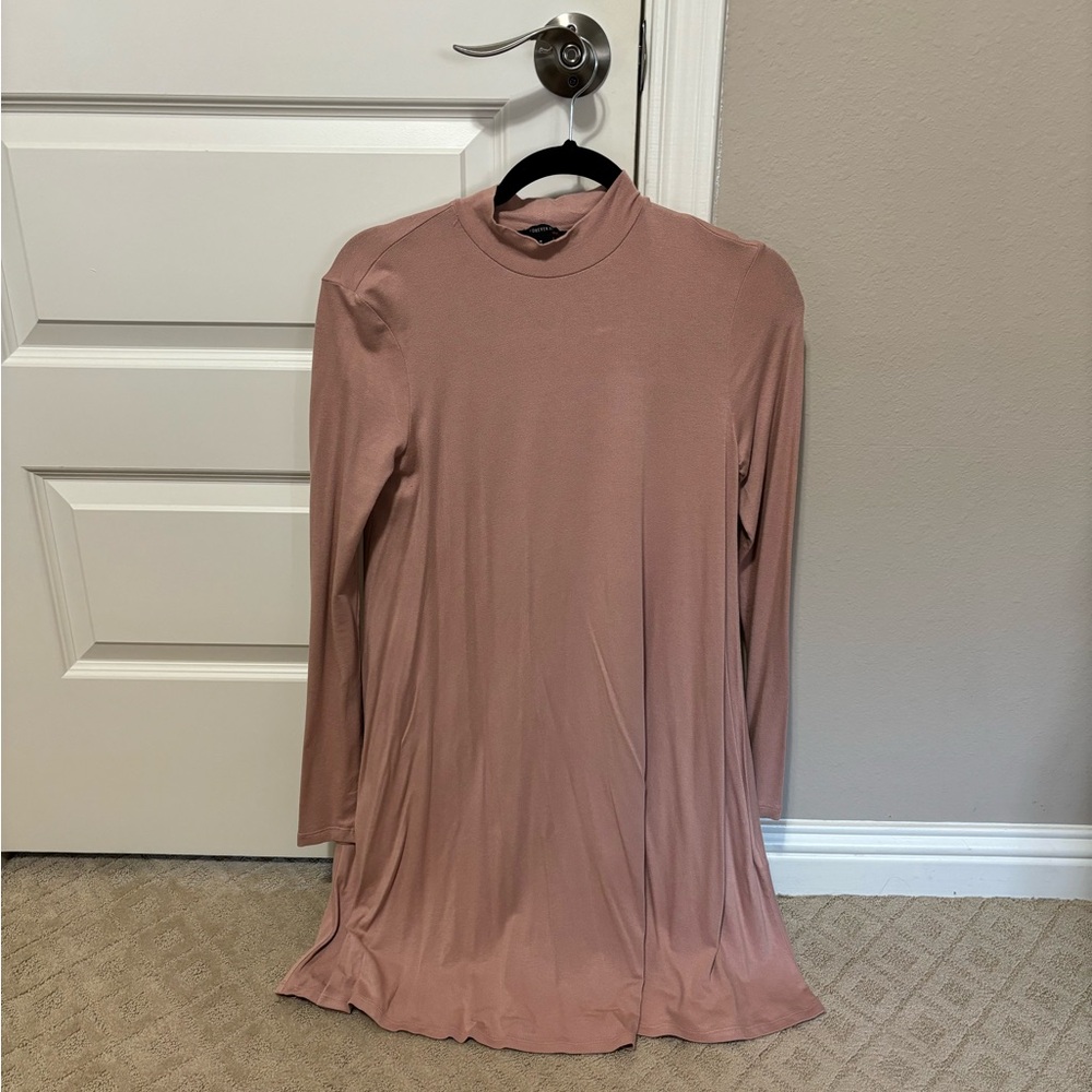 Forever 21 Mock Neck Swing Dress